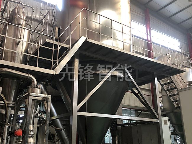 直徑4米帶氣掃及CIP噴霧干燥機(jī)（可滿足批量代工生產(chǎn)）
